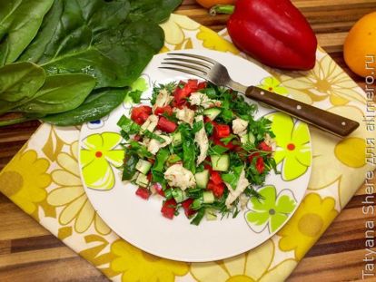 Рецепты диетических салатов с фото: вкусные и простые салаты из овощей для похудения