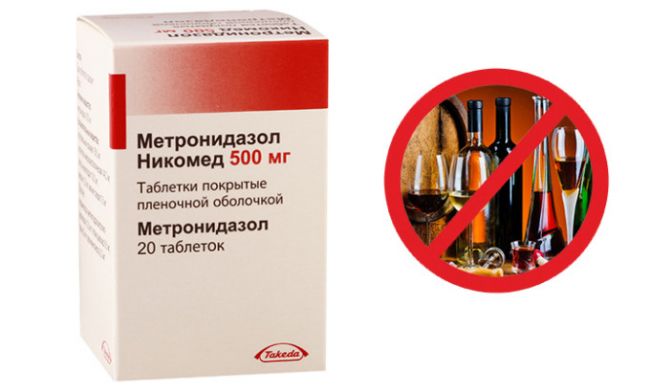 Метронидазол таблетки