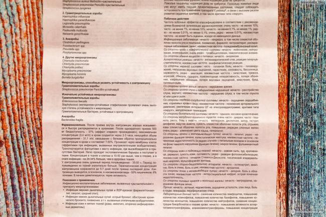 Как принимать сумамед при ангине?