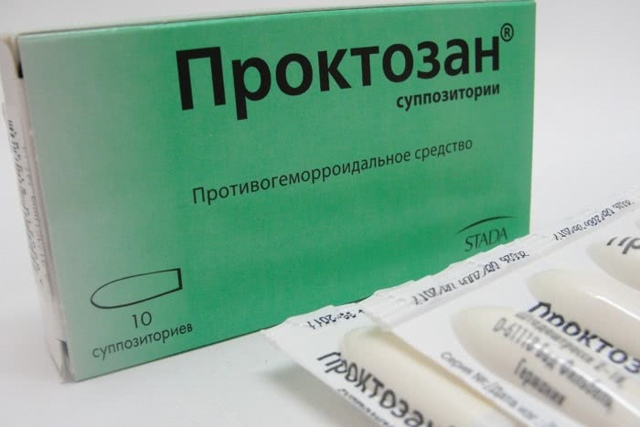 Как применяется мазь проктозан, инструкция