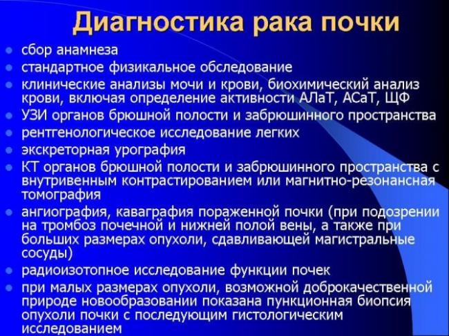 Киста почки: причины, симптомы, лечение и исход заболевания