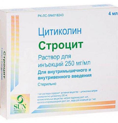 Препараты цитиколина и инструкция по применению