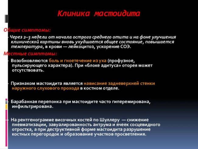 Хронический мастоидит: онлайн-диагностика, лечение, прогноз — онлайн-диагностика