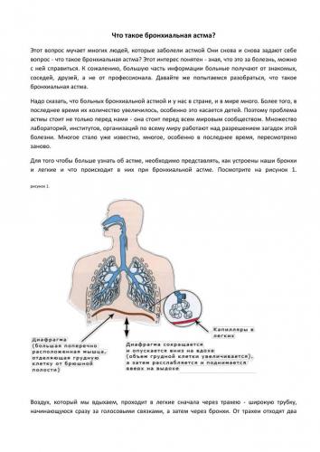 Бронхиальная астма: симптомы и лечение у взрослых