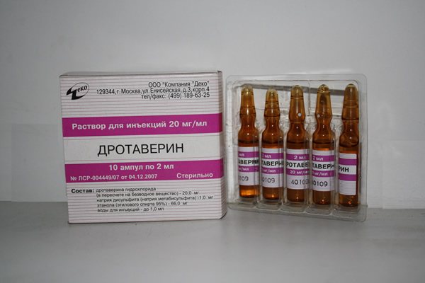 "дротаверин" в ампулах: инструкция по применению, состав, показания и противопоказания