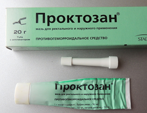Инструкция по применению мази проктозан