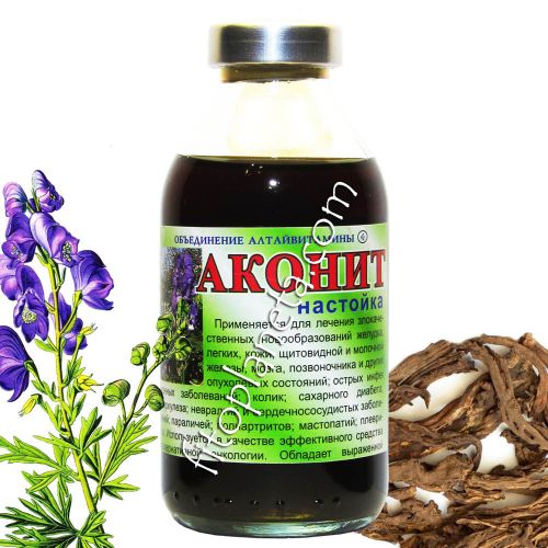 Использование настойки аконита