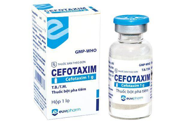 Инструкция по применению ЦЕФОТАКСИМ CEFOTAXIME
