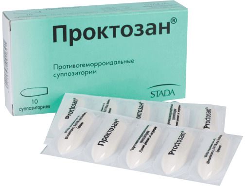Проктозан (свечи, мазь)