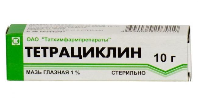 Тетрациклиновая мазь глазная: состав и инструкция по применению