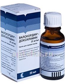 Валокордин-доксиламин − инструкция по применению, отзывы, аналоги, цена