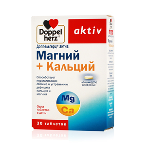 Доппельгерц актив магний + калий