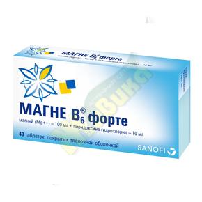 Магне в6, магне в6 форте. инструкция по применению, показания, противопоказания, как принимать