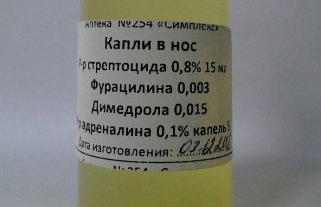 Виды назальных капель