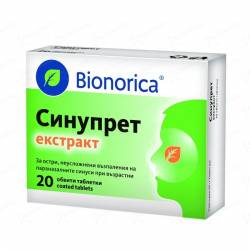 Синупрет: инструкция по применению, аналоги и цены