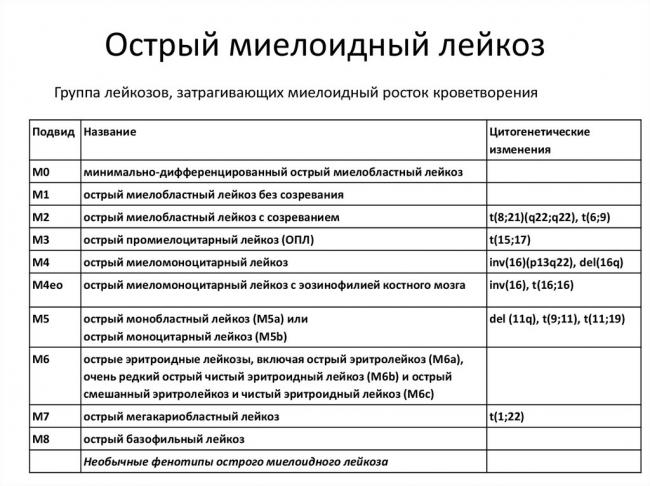 Лейкоз крови симптомы у взрослых анализ крови излечим или нет
