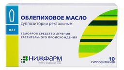 Облепиховые свечи от геморроя: инструкция