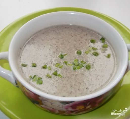 Суп-пюре из кабачков