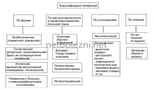 Антибиотики при пневмонии у взрослых название