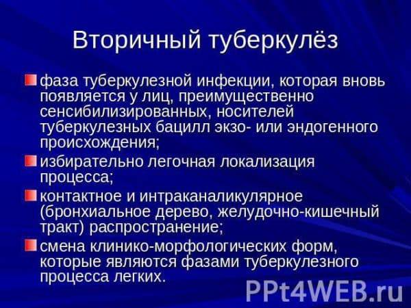 Контакт с туберкулезом