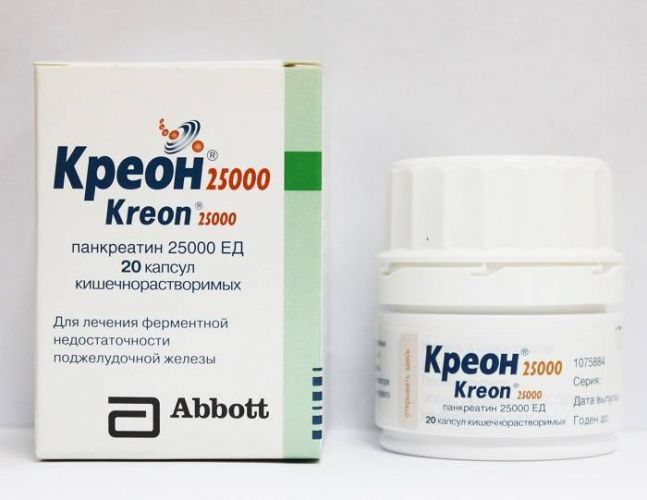 Креон 25000 как принимать, состав, аналоги, отзывы