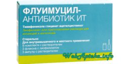 Ингаляции с флуимуцилом детям как разводить