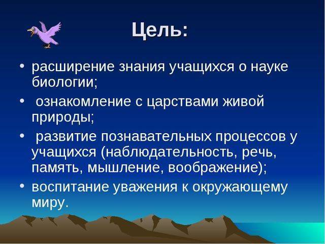 Разнообразие живого