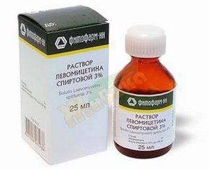 Левомицетиновый спирт в ухо – инструкция по применению для лечения 2020