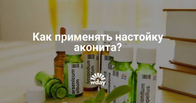 Настойка аконита применение при раке отзывы