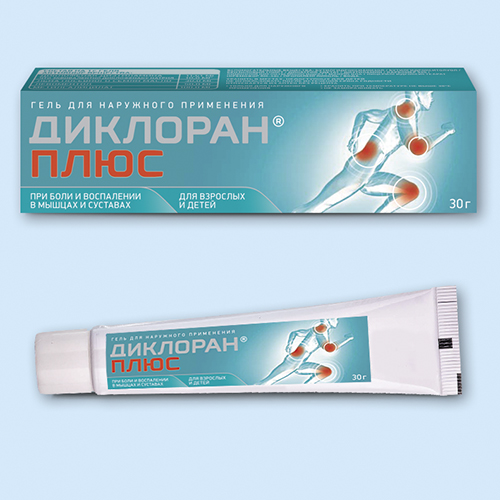 Применение геля диклоран плюс для лечения суставов