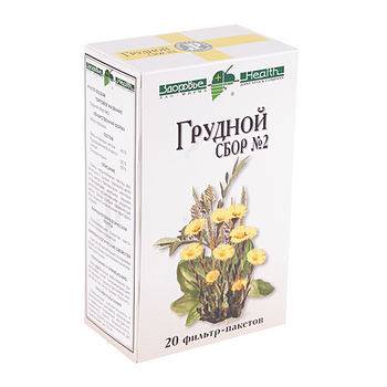 Грудной сбор при сухом или влажном кашле
