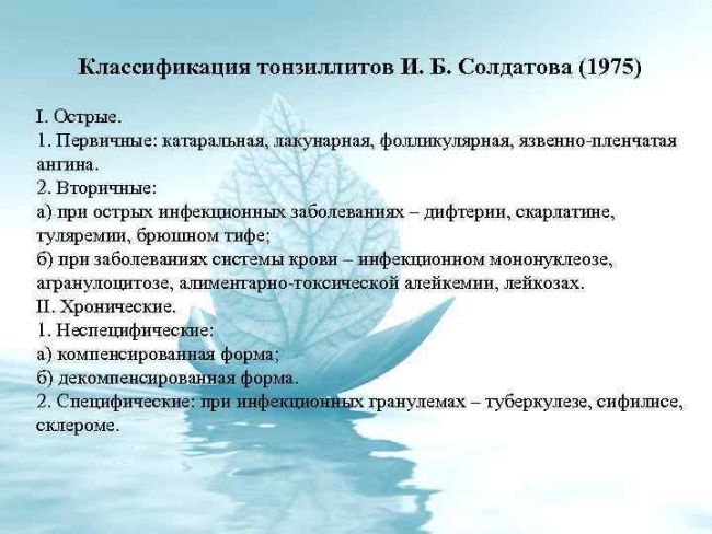 Хронический декомпенсированный тонзиллит: симптомы и лечение