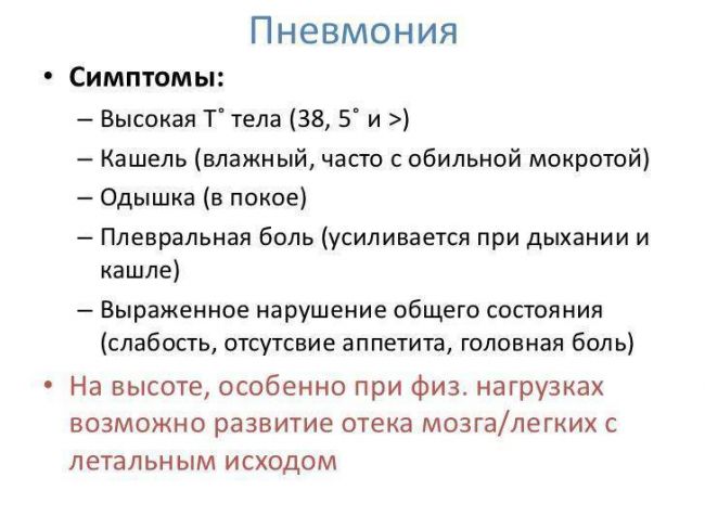 Может ли быть воспаление легких без температуры