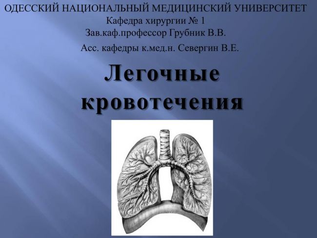 Кровохарканье: критерии, причины и развитие, симптоматика, диагностика, лечение