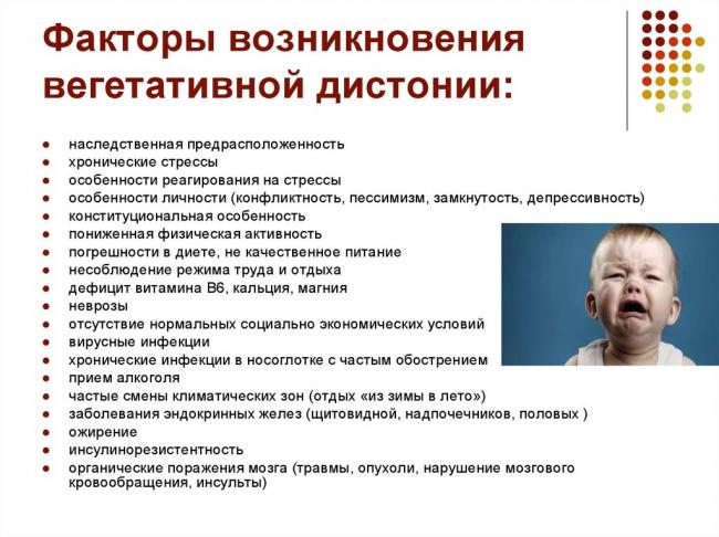 Диетическое питание при вегетативной дисфункции