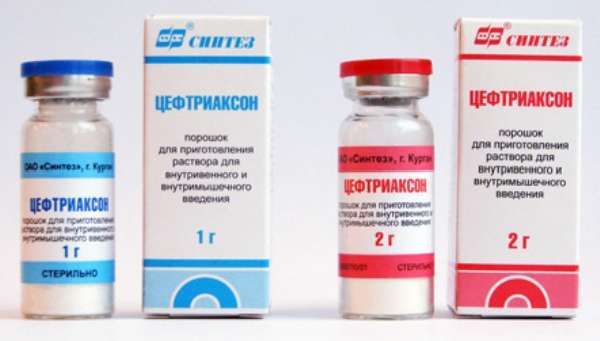 Инструкция по применению препарата цефтриаксон