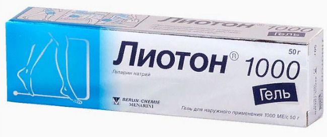 Эффективность применения лиотон геля для лечения варикозной болезни