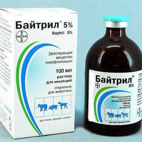Байтрил описание препарата и схема лечения кошек