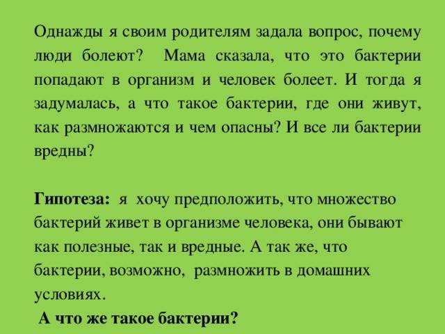 Бактерии
