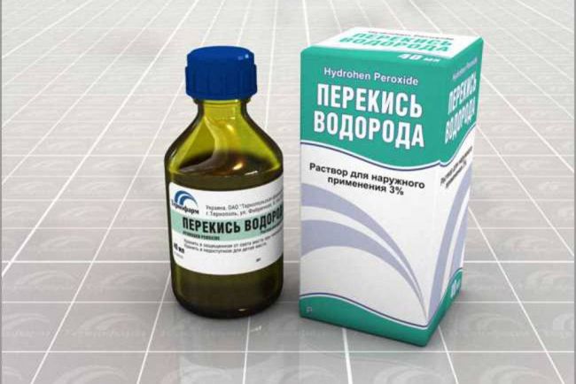 Фурацилин с перекисью водорода для полоскания горла и раствор люголя