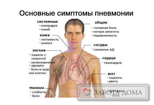 Пневмония у лежачих больных: причины, симптомы, лечение