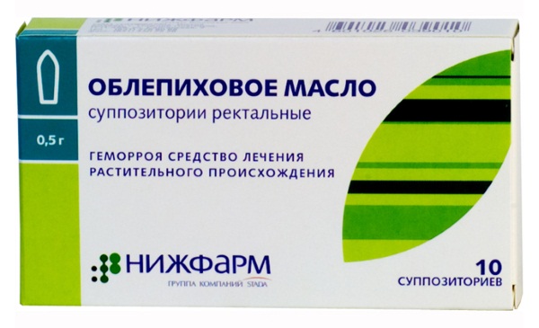 Облепиховые свечи при геморрое: как применять, противопоказания