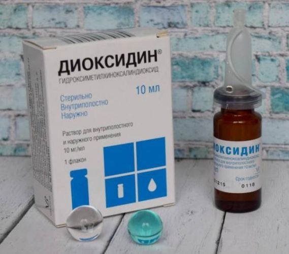 Применение Диоксидина для ингаляций небулайзером