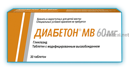 Диабетон – аналоги, инструкция, цены и отзывы