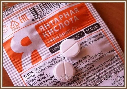 От чего помогает «янтарная кислота». инструкция, цена и отзывы о таблетках