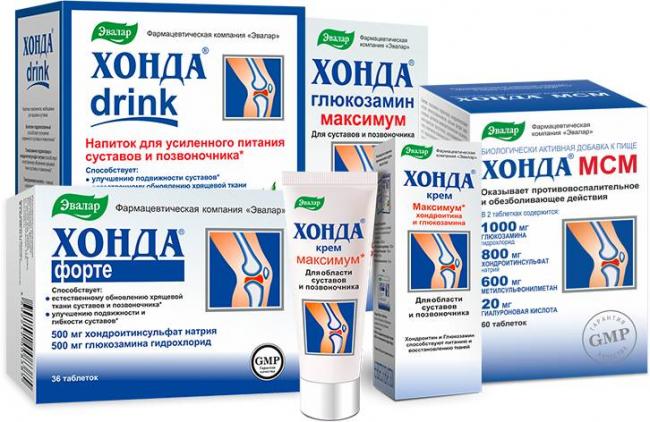 Препарат хонда — эффективное лекарство для суставов