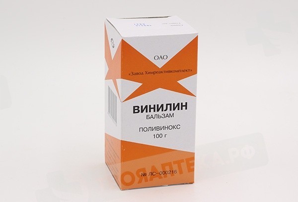 Винилин — инструкция бальзама шостаковского