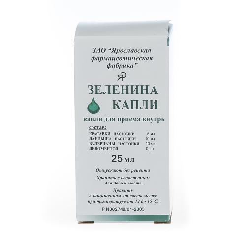 Капли зеленина: инструкция по применению, аналоги, цена, отзывы