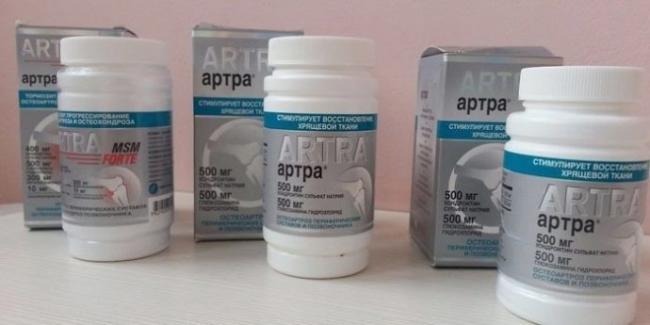 Артра: инструкция по применению