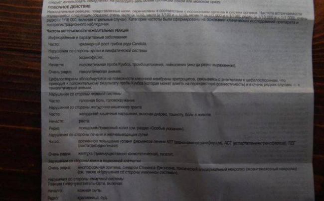 Адицеф порошок инструкция по применению